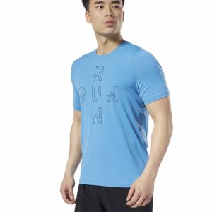 Reebok One Series Running ACTIVCHILL T Shirt Herren - Blau - DE 761-YOU